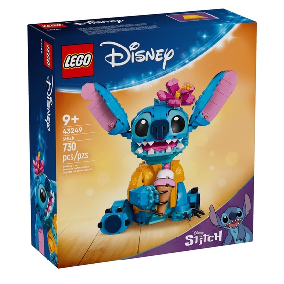 🌺 LEGO Stitch ice cream flower NIB NWT 43249 Hawaii Disney VHTF set kit lilo